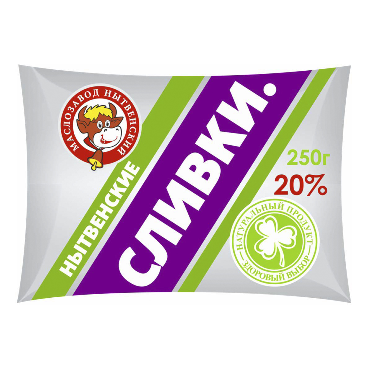 

Сливки Маслозавод Нытвенский питьевые пастеризованные бзмж 20% 250 г