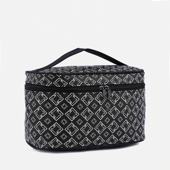 

Косметичка на молнии, цвет чёрный, Черный, 9668188