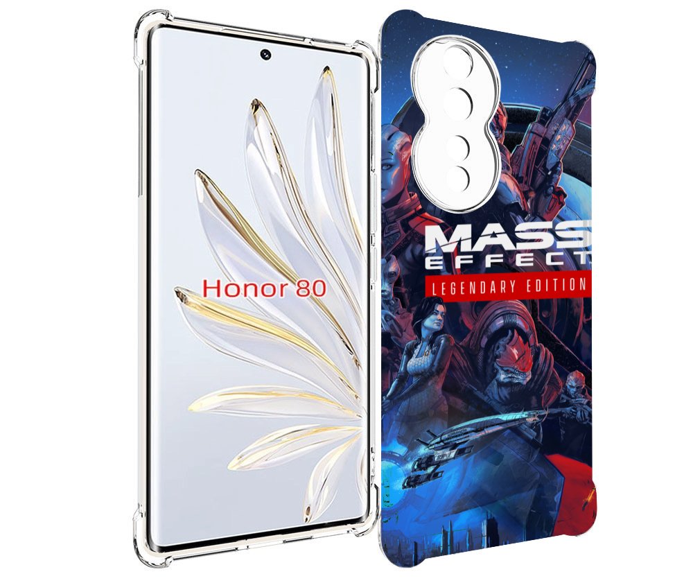 

Чехол MyPads Mass Effect Legendary Edition для Honor 80, Прозрачный, Tocco