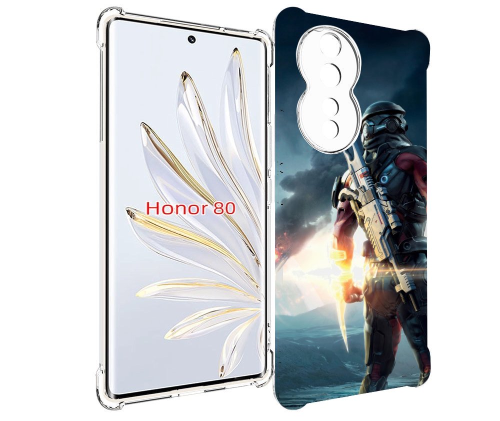 

Чехол MyPads Mass Effect Andromeda Ryder для Honor 80, Прозрачный, Tocco