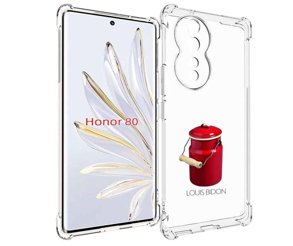 

Чехол MyPads Louis-bidon для Honor 80, Прозрачный, Tocco