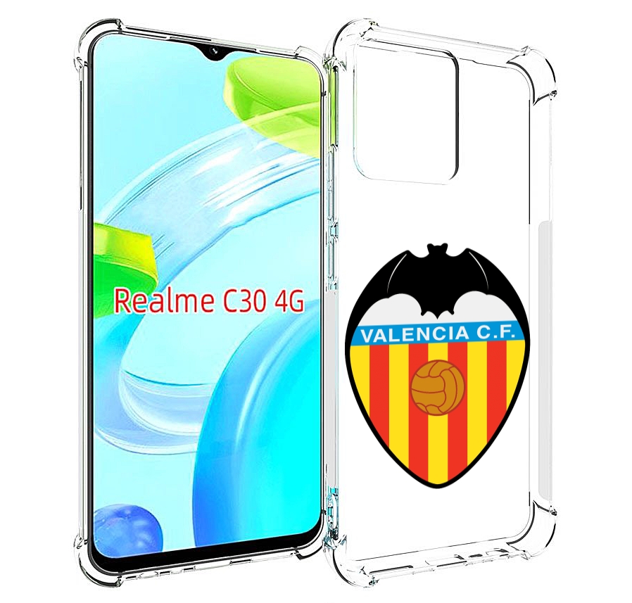 

Чехол MyPads фк-валенсия-2 для Realme C30 4G / Narzo 50i Prime, Прозрачный, Tocco