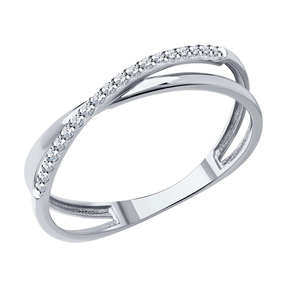 

Кольцо из белого золота р. , Diamant 52-210-01888-1, бриллиант, 52-210-01888-1