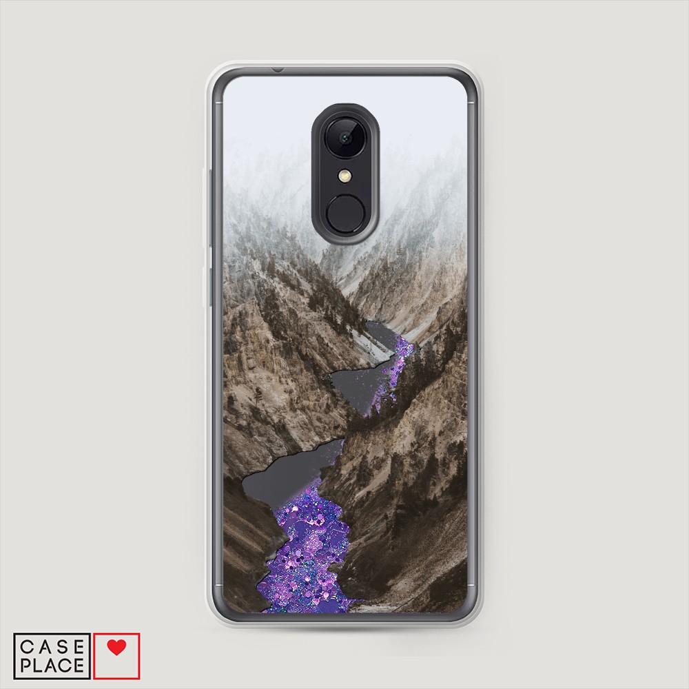 

Чехол Awog на Xiaomi Redmi 5 "Горная река", Разноцветный, 33092-1
