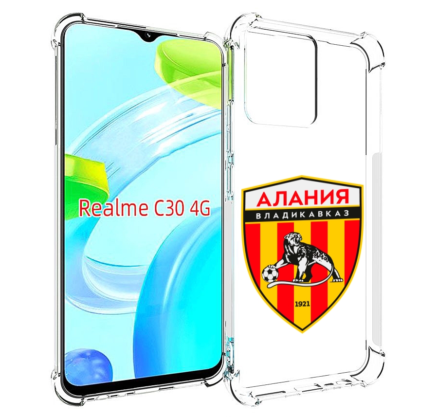 

Чехол MyPads фк-алания-2 для Realme C30 4G / Narzo 50i Prime, Прозрачный, Tocco