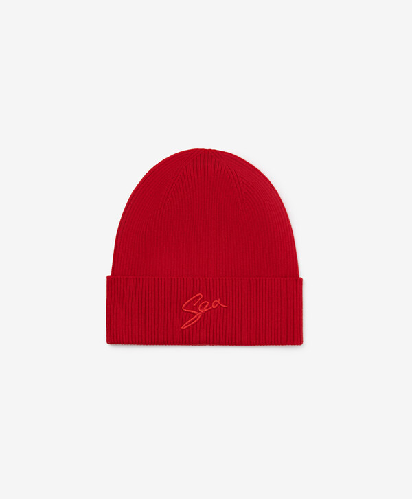 

Шапка-бини красная для мальчика Gulliver (54), Красный, 12404BMC7304