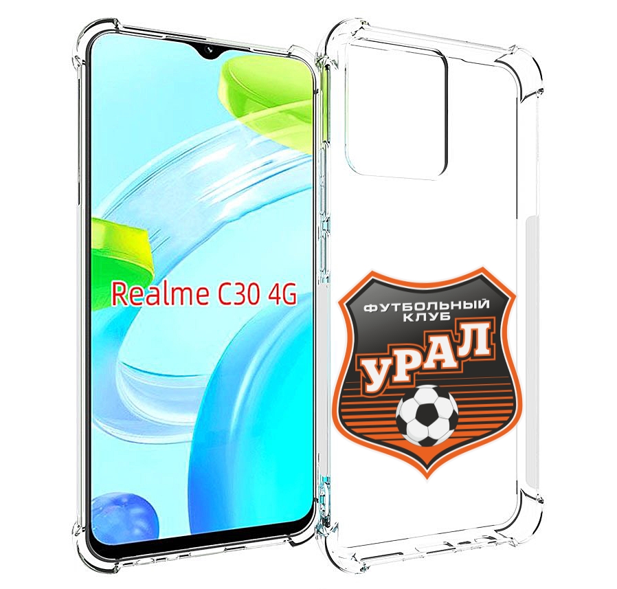 

Чехол MyPads фк урал мужской для Realme C30 4G / Narzo 50i Prime, Прозрачный, Tocco