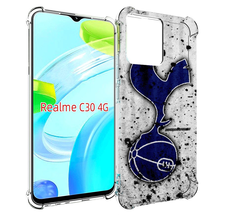 

Чехол MyPads фк тоттенхэм лондон для Realme C30 4G / Narzo 50i Prime, Прозрачный, Tocco