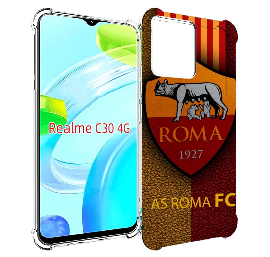 

Чехол MyPads фк рома для Realme C30 4G / Narzo 50i Prime, Прозрачный, Tocco