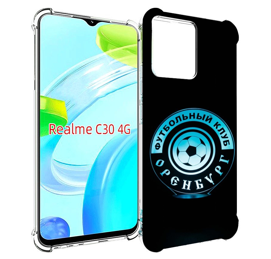 

Чехол MyPads фк оренбург для Realme C30 4G / Narzo 50i Prime, Прозрачный, Tocco
