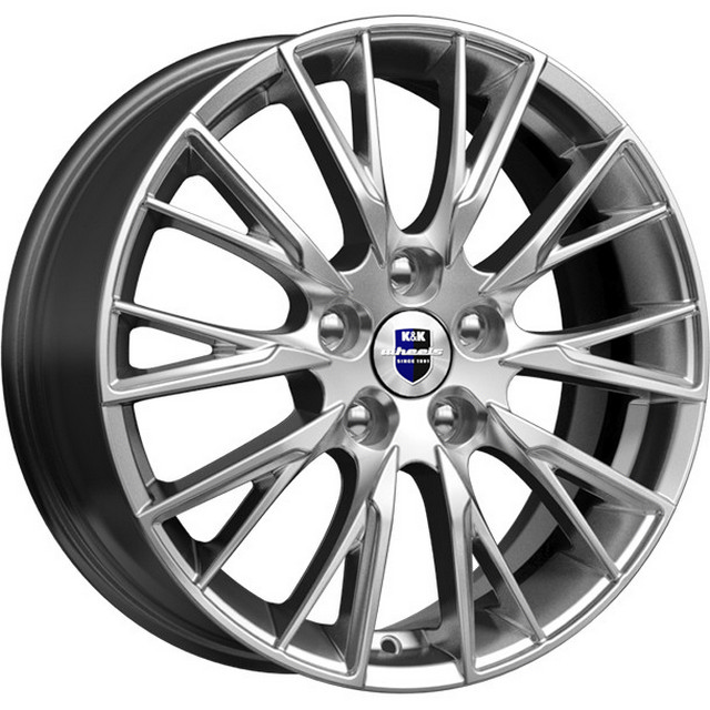 

Колесный диск K&K R17 6.5J PCD5x112 ET48 D66.6 74099, Серебристый, Солт (КС773)