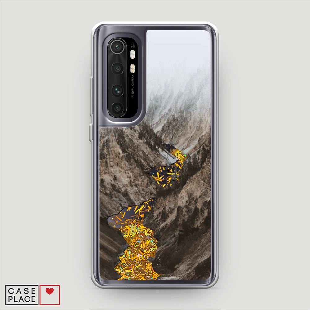 

Чехол Awog на Xiaomi Mi Note 10 Lite "Горная река", Разноцветный, 38490-1