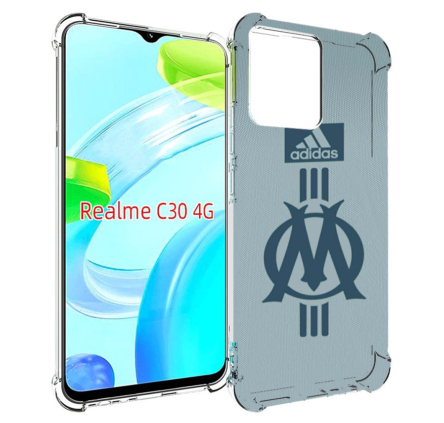 

Чехол MyPads фк марсель для Realme C30 4G / Narzo 50i Prime, Прозрачный, Tocco