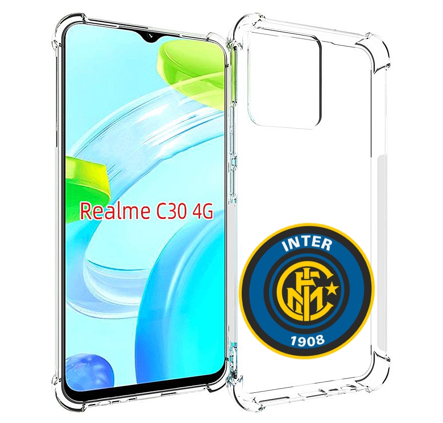 

Чехол MyPads фк интер мужской для Realme C30 4G / Narzo 50i Prime, Прозрачный, Tocco