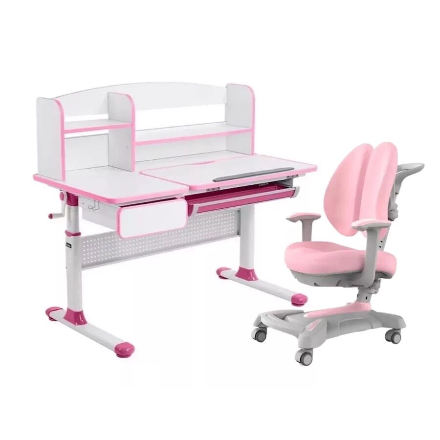 

Комплект Cubby парта Rimu Pink, кресло Bellis Pink 375859222880, Розовый