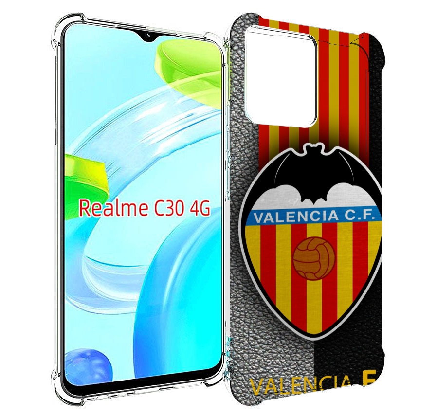 

Чехол MyPads фк валенсия мужской для Realme C30 4G / Narzo 50i Prime, Прозрачный, Tocco