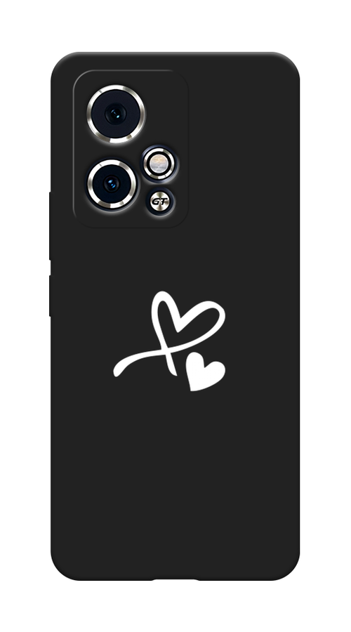 

Чехол Awog на Honor 90 GT "Сердечко минимализм", Белый, 6123452-1