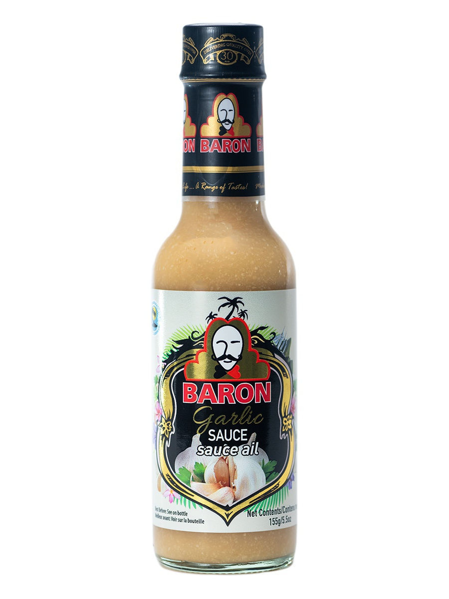 фото Чесночный соус (garlic sauce), 155 гр. baron foods