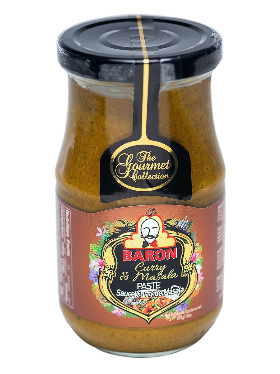 Паста Baron Карри и Масала (Curry & Massala Paste), 370 гр.