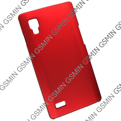 фото Чехол-накладка для lg optimus l9 / p760 (красный) gsmin