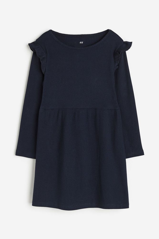 

Платье детское H&M 1026706, темно-синий, 122, 1026706