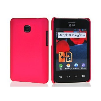 

Чехол-накладка для LG Optimus L3 II Dual / E430 / E435 (Малиновый), Красный