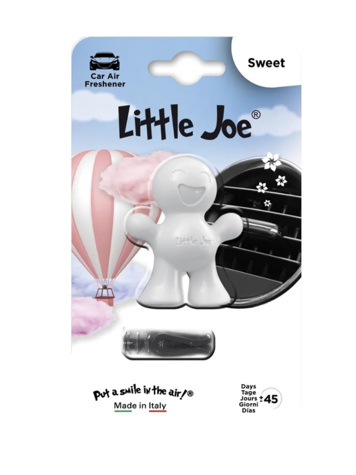 Автомобильный ароматизатор Little Joe в дефлектор sweet (сладость white)