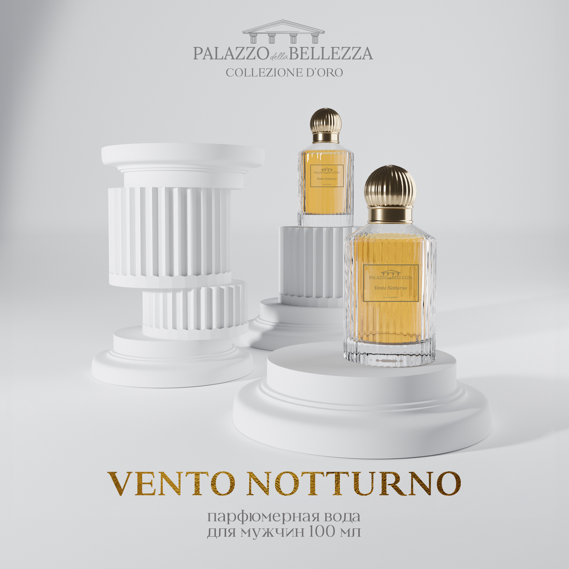 Парфюмерная вода Palazzo Della Bellezza Vento Notturno М 100 мл