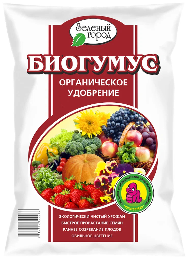 

Органическое удобрение Зеленый город Биогумус 4 л