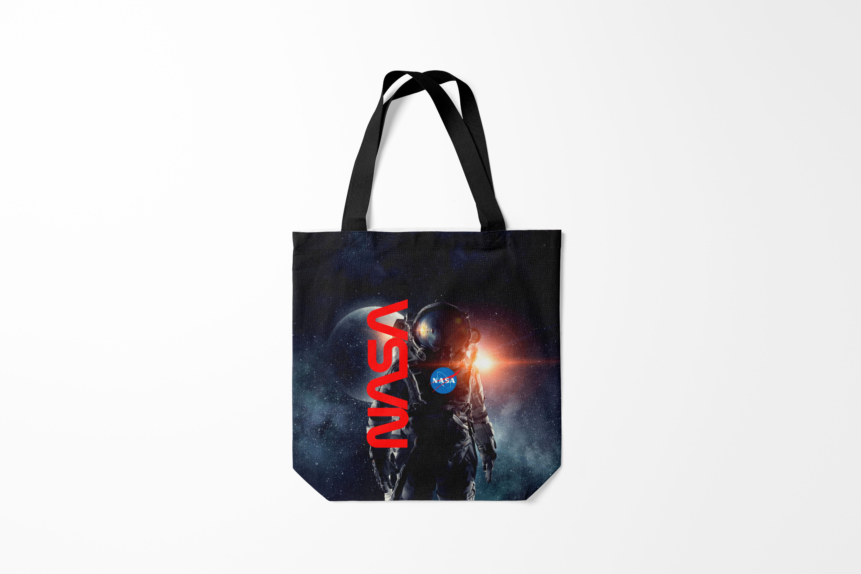 

Сумка шoппер унисекс Burnettie Астрономия космос Space, черный, Астрономия космос Space