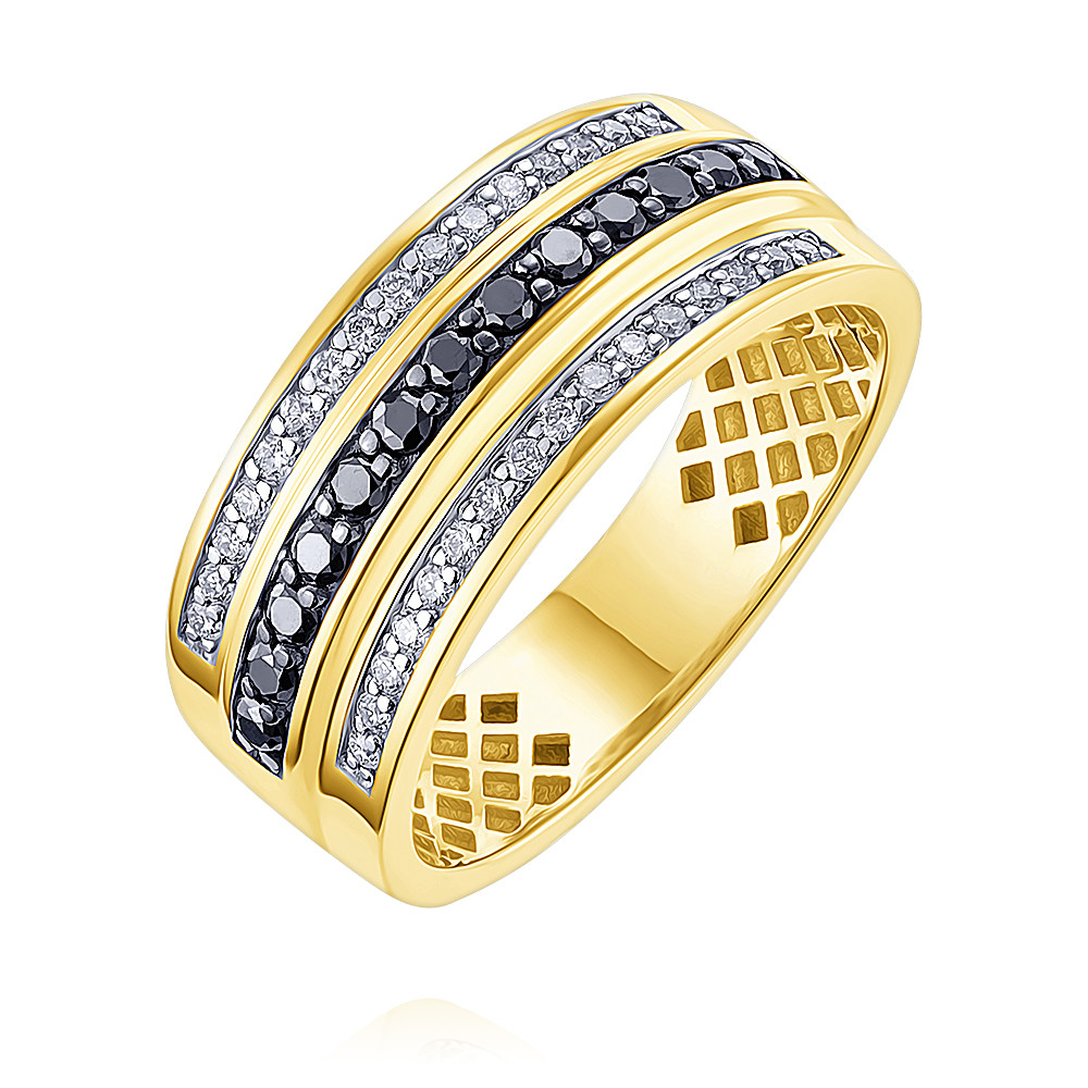 

Кольцо из желтого золота с бриллиантом р. , ADAMAS 14040469/01-А55Д-421, 14040469/01-А55Д-421