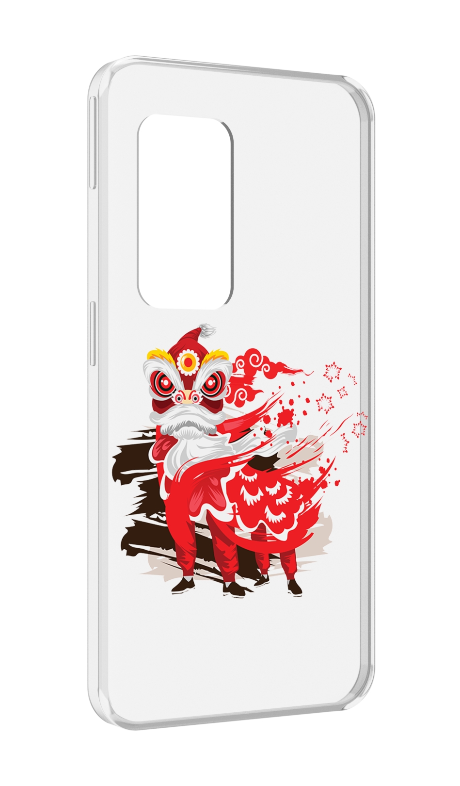 

Чехол MyPads красный-карнавал для UleFone Power Armor X11 Pro, Прозрачный, Tocco