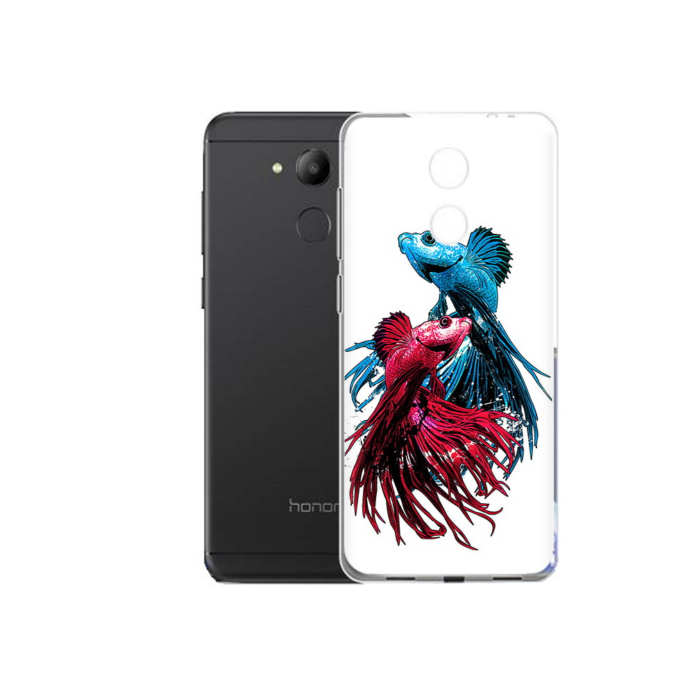 

Чехол MyPads Tocco для Honor 6C рыбы петушки (PT67887.49.592), Прозрачный, Tocco