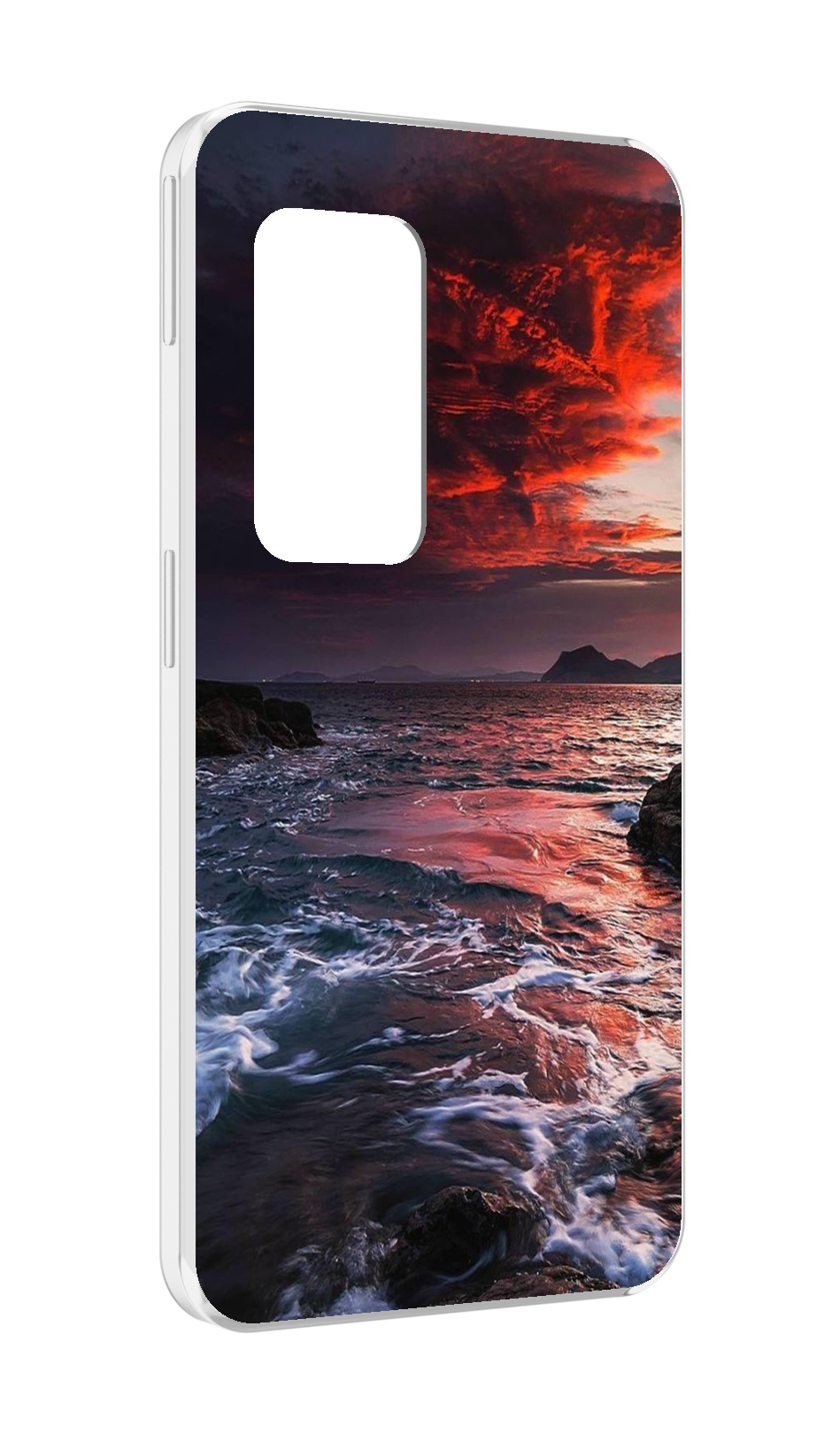 

Чехол MyPads красивый залив для UleFone Power Armor X11 Pro, Прозрачный, Tocco