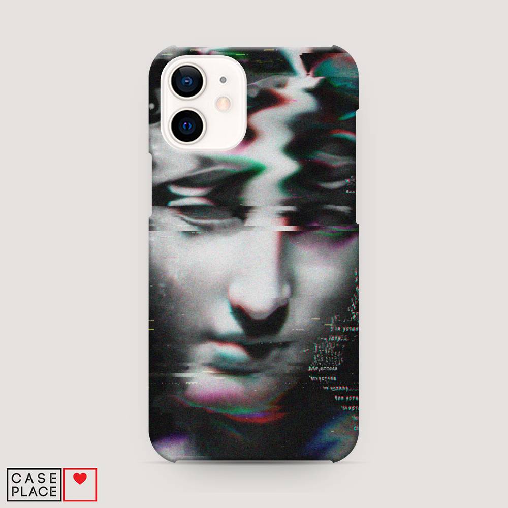 

Пластиковый чехол "Glitch Art" на Apple iPhone 12 mini, 12620-7