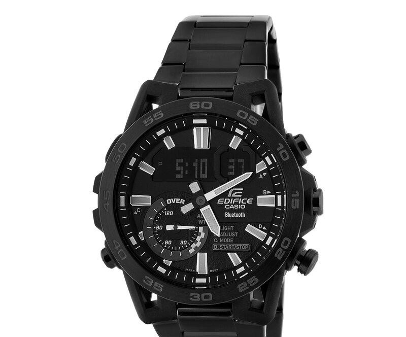 

Наручные часы мужские Casio ECB-40BK-1A, ECB-40BK-1A