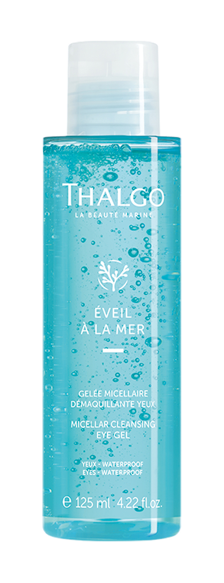 Мицеллярный гель для снятия макияжа Thalgo Micellar Cleansing Eye Gel, 125 мл thalgo гель мицеллярный очищающий для снятия макияжа с глаз micellar cleansing eye gel 125 мл