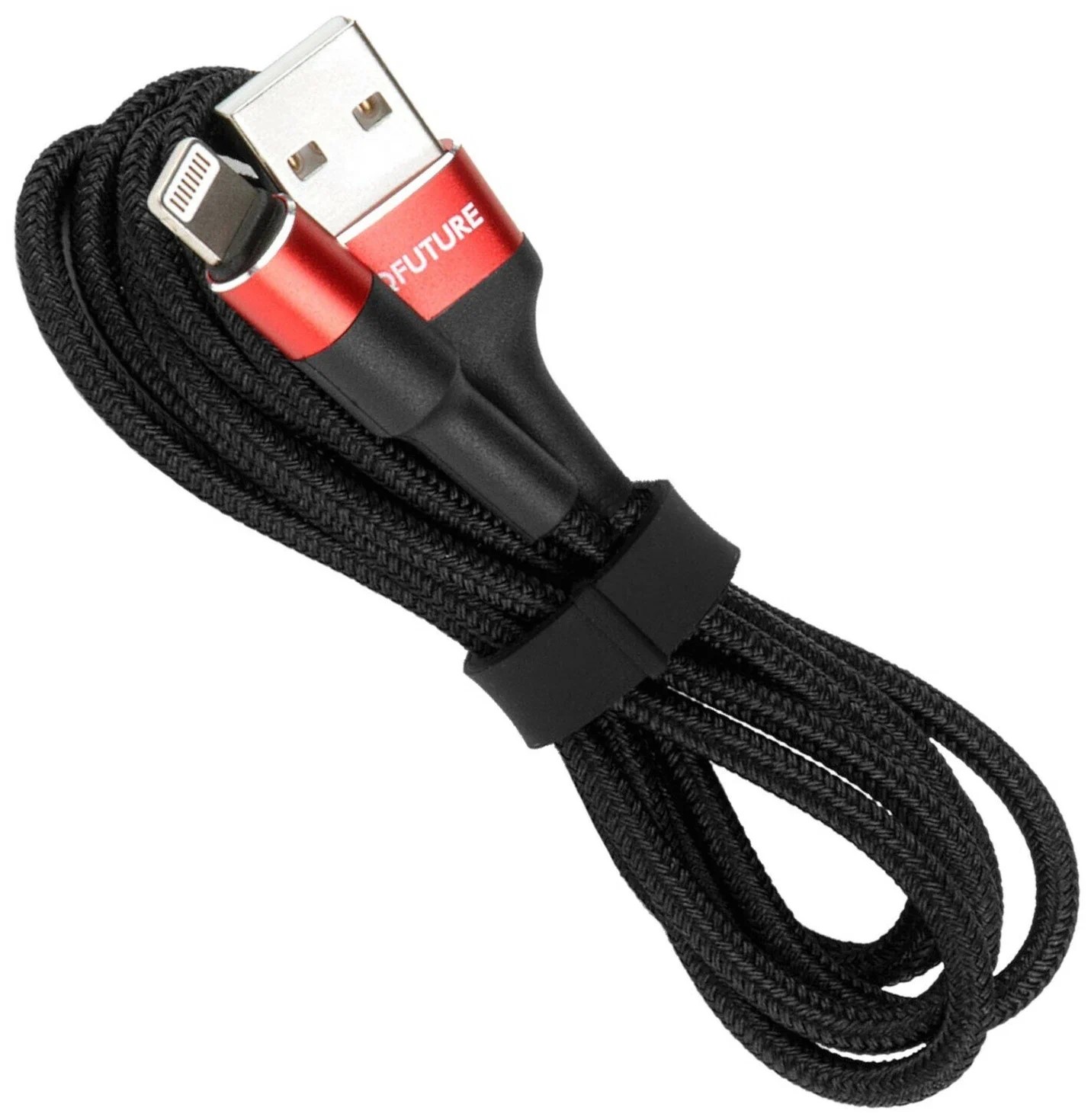 

Кабель Lightning - USB 2A IQFuture IQ-UL2A для зарядки и передачи данных 1.2 метра