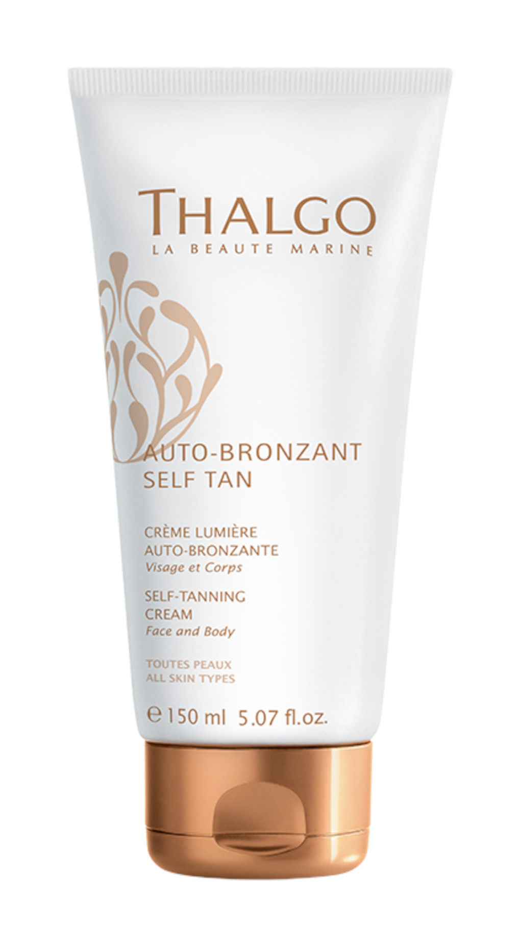Крем для автозагара Thalgo Auto-Bronzant Self Tan Cream, 150 мл крем блеск для обуви tarrago self shine 018 чёрный 75 мл