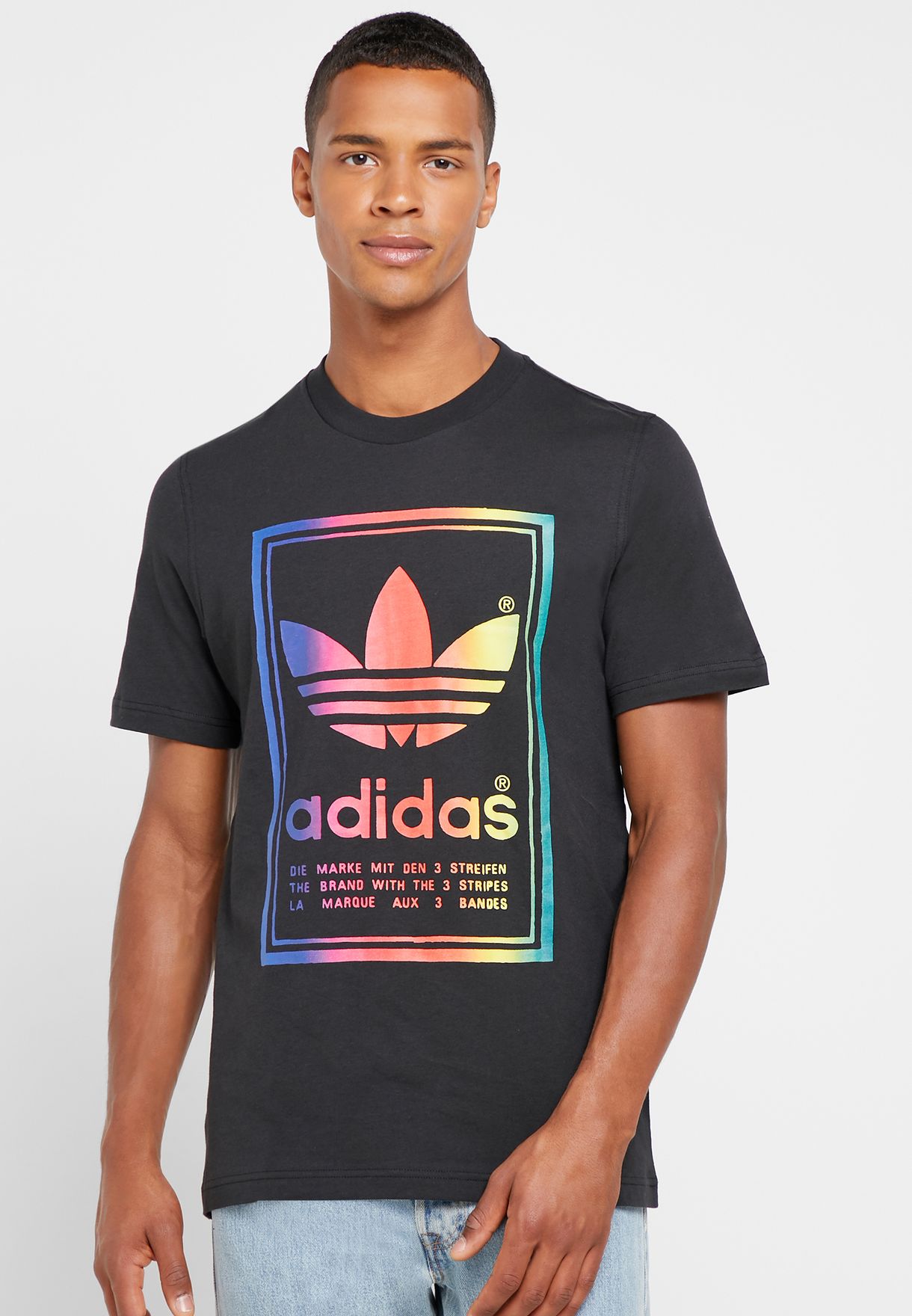 

Футболка мужская Adidas ED6917 черная XL, ED6917