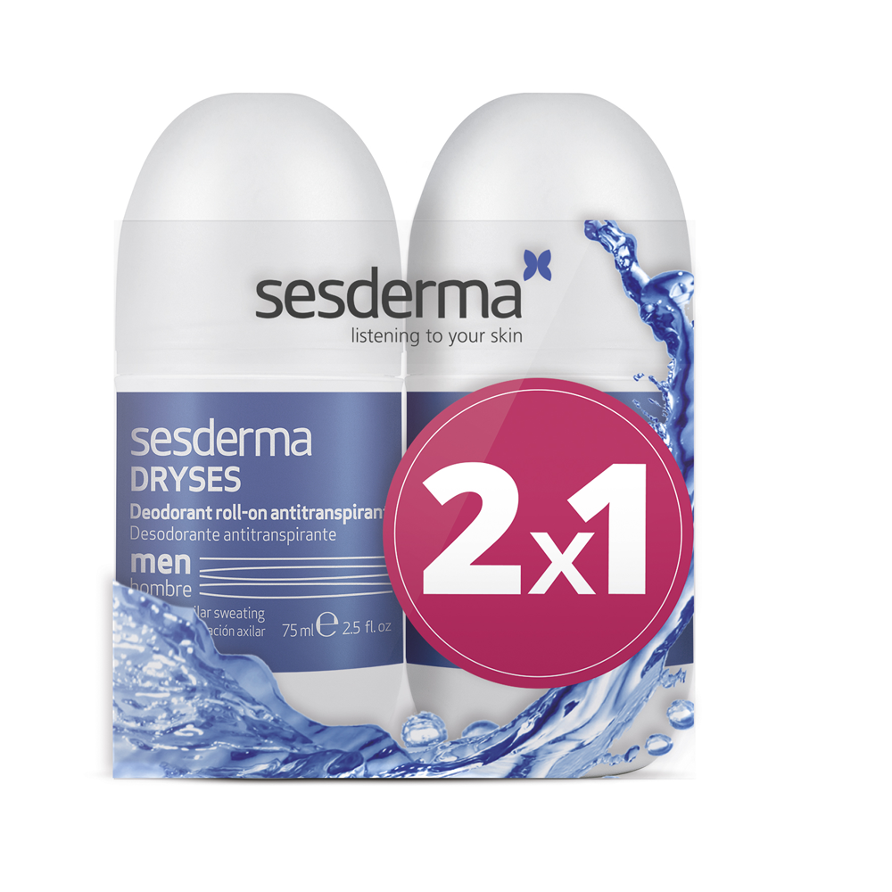 Набор Sesderma Dryses дезодорант-антиперспирант для мужчин, 2х75 мл