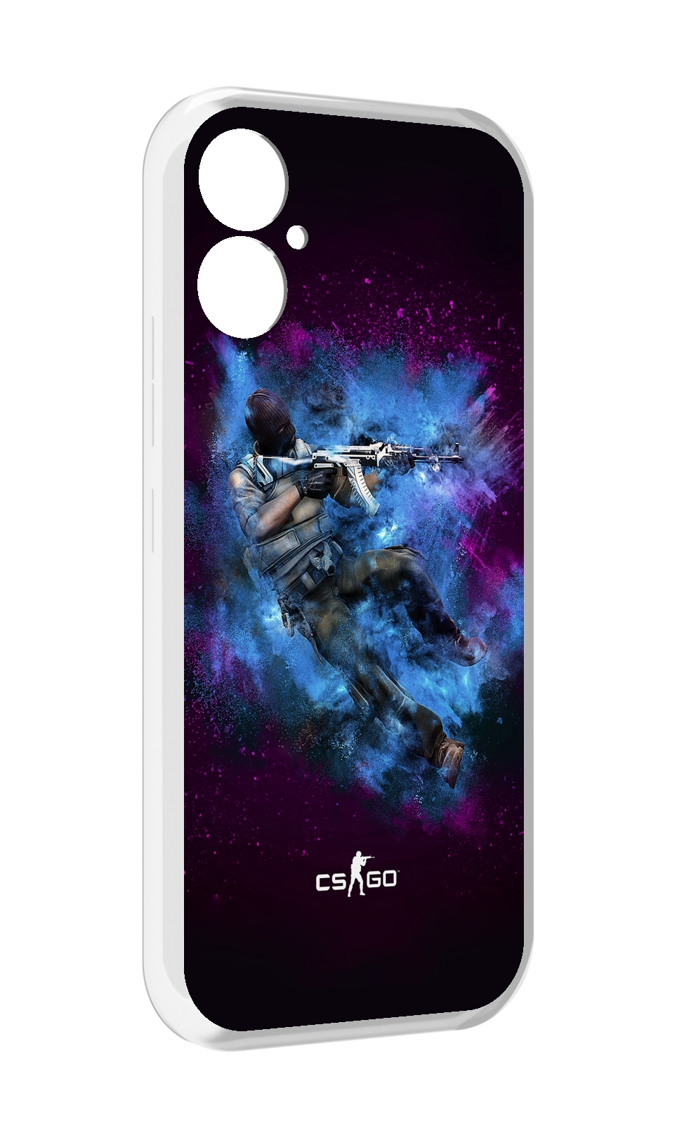 

Чехол MyPads CS-go-террорист для Tecno Spark 9 Pro \ Spark 9T, Прозрачный, Tocco