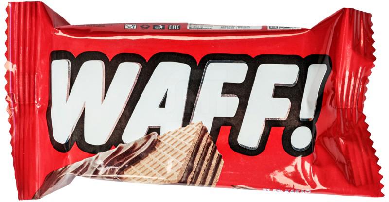 

Конфета Waff! вафельная в шоколадной глазури 35 г