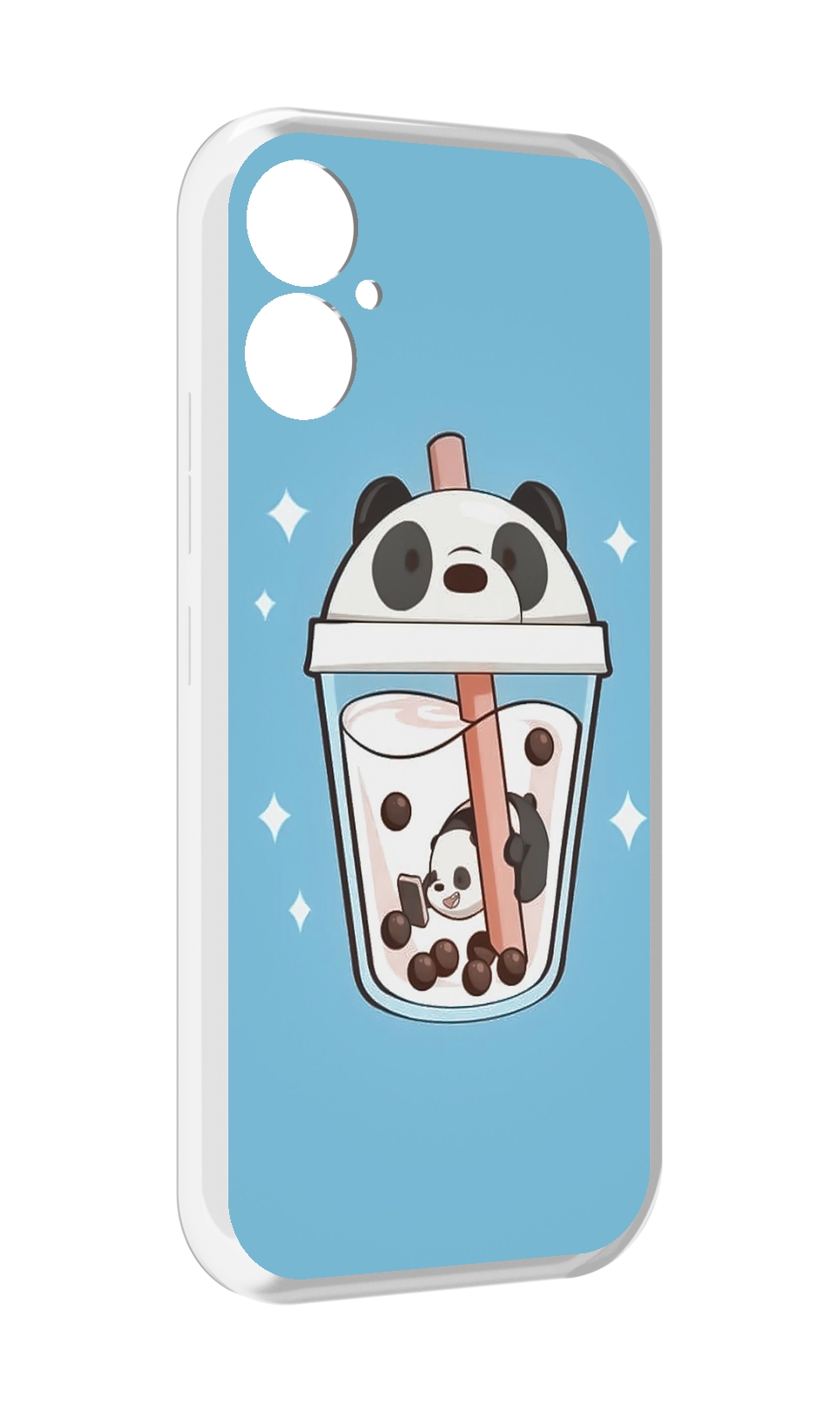 

Чехол MyPads Bubble tea для Tecno Spark 9 Pro \ Spark 9T, Прозрачный, Tocco