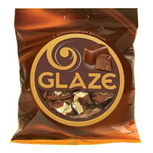

Конфеты Glaze с шоколадным вкусом +-500 г