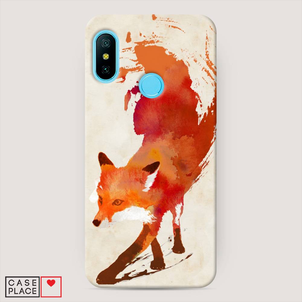 

Пластиковый чехол "Лиса" на Xiaomi Mi A2 Lite, 34220-7