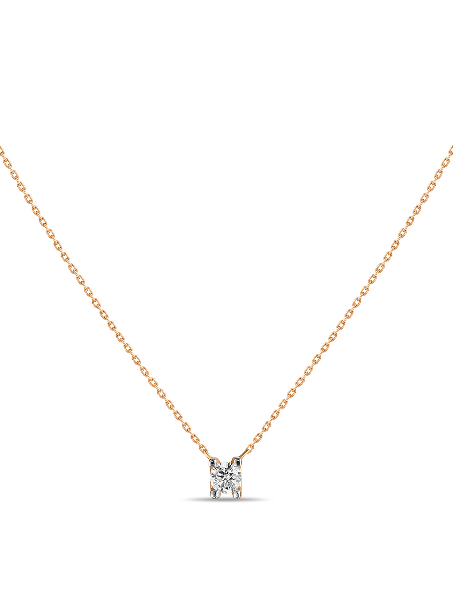

Колье из золота 42 см MIUZ Diamonds N2031-MIS-0060-R, фианит, N2031-MIS-0060-R