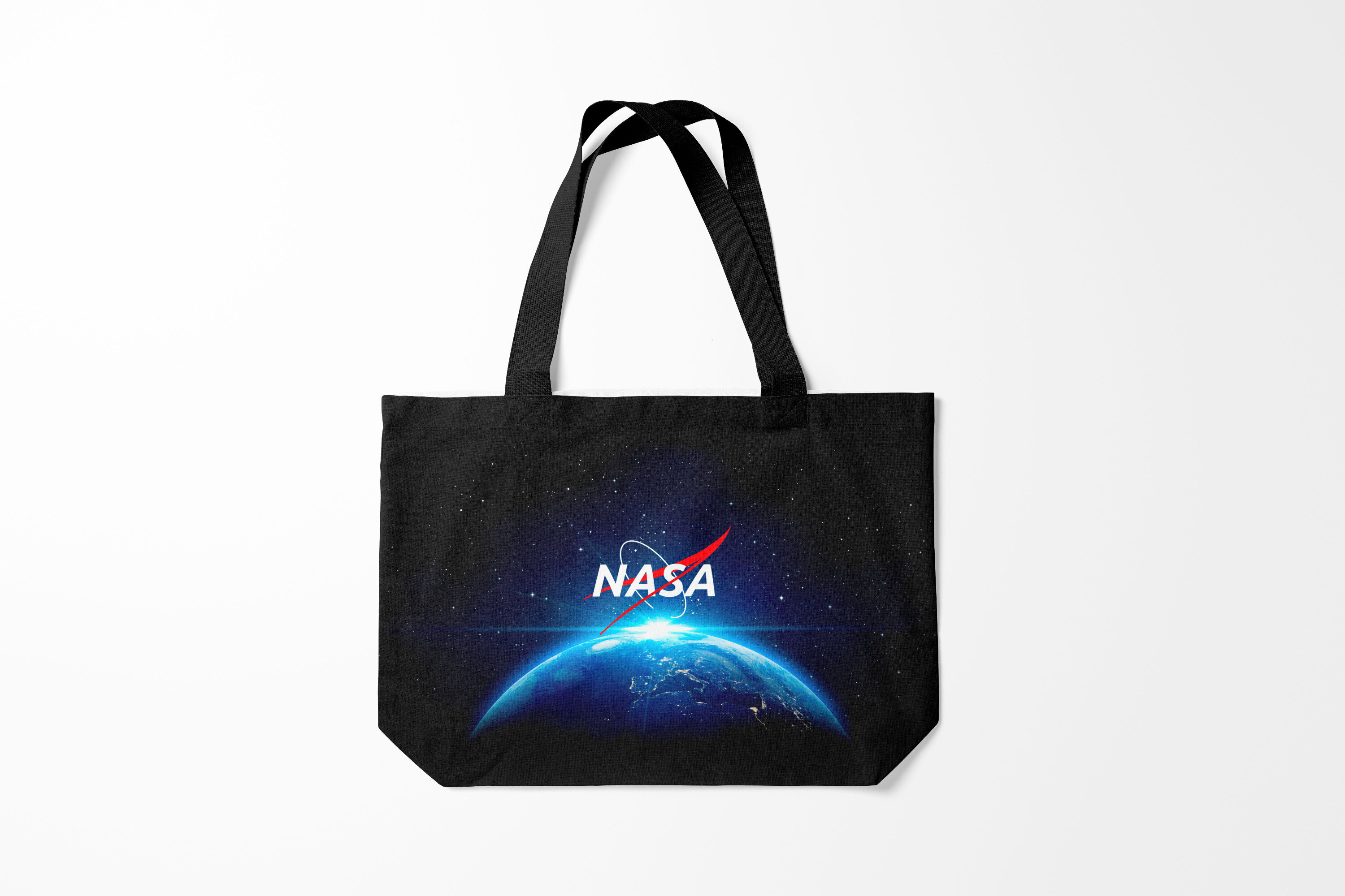 

Сумка шoппер унисекс Burnettie Астрономия космос Nasa austronaut, черный, Астрономия космос Nasa austronaut
