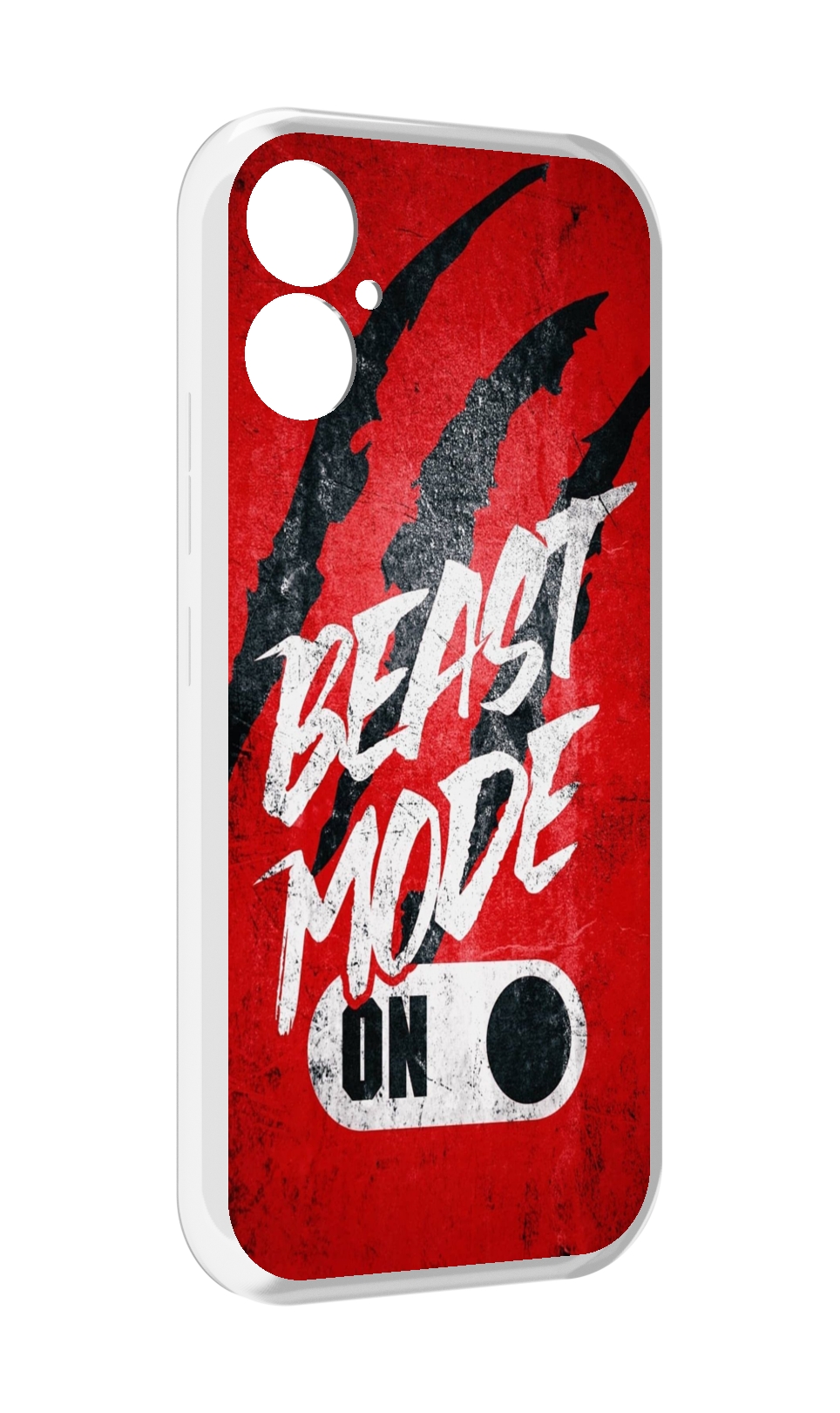 

Чехол MyPads BEAST inside You для Tecno Spark 9 Pro \ Spark 9T, Прозрачный, Tocco