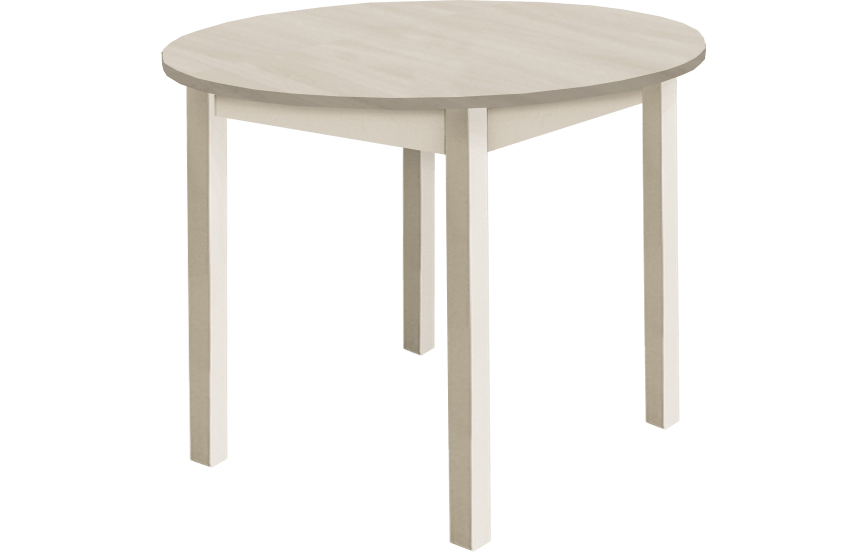 фото Боровичи-мебель стол раздвижной с круглой крышкой 900 мм
